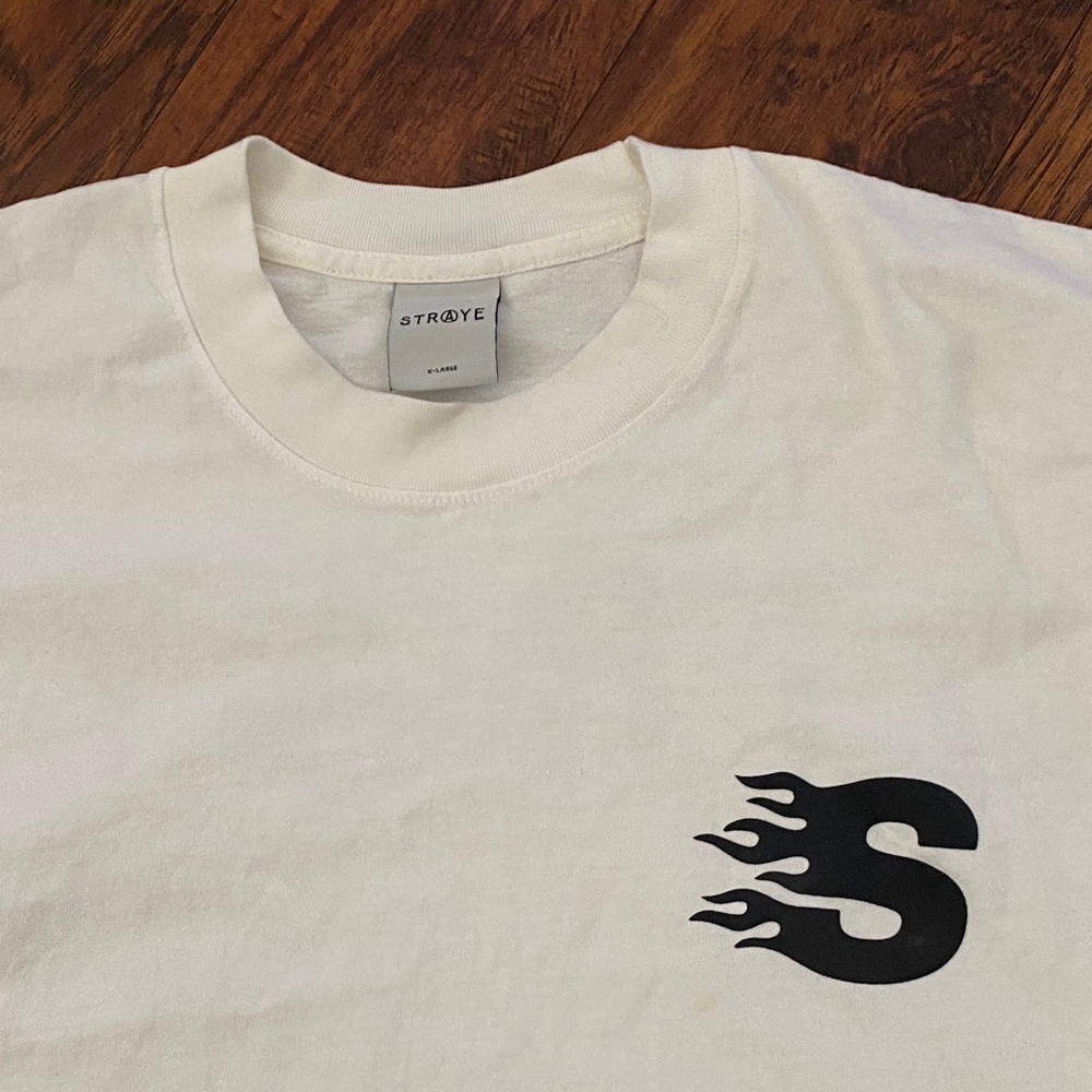 STRAYE New Wave S/S T-shirt White - Picture 2 of 4